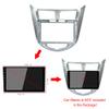 9 inch Car Radio Fascia for Hyundai Solaris Accent Verna 2010-2016 Stereo Dash Frame view 3