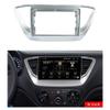9 inch Car Radio Fascia for Hyundai Solaris Accent Verna 2017-2018 Stereo Dash Frame view 2