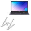BoxWave Stand and Mount Compatible with ASUS VivoBook Go 15 (L510) - Compact QuickSwitch Stand, Portable Multi Angle Viewing Foldable Riser - Metallic Silver view 1