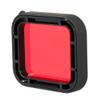 MOOKEENONE 1 * 30-65 feet Underwater Diving Camera Housing Case Red Lens Filter Protective Snap-On Design Cover for GoPro Hero 5 6 view 1