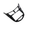9 inch car Fascia Panel for Hyundai Accent Solaris Verna 10-16 Stereo Frame Cable Black view 3