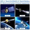 MASWELL GPS Antenna Screw and 3M Adhesive Mount SMA Male GNSS Antenna GPS GLONASS BEIDOU GAILEO L1 Band 1561-1602MHz IP67 Waterproof UV stabilized Nylon overbraids Cable view 4