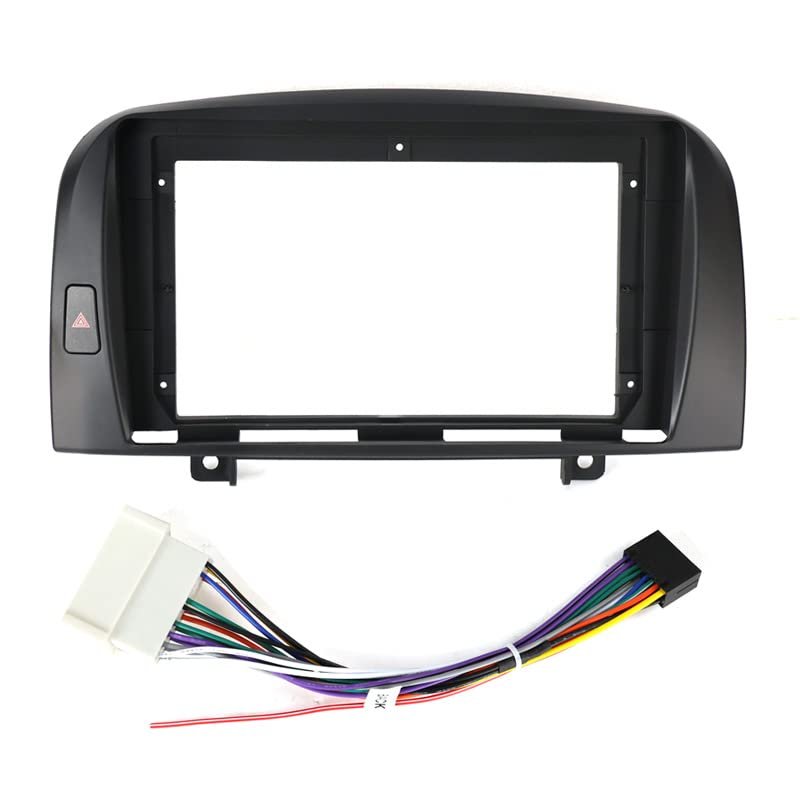 9 inch Car Fascia Panel for for Hyundai I30 2017-2018 Stereo Frame Cable