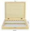 RADHAX Microscope Kit Wooden Microscope 100pcs Slides Biological Section Slide Box 1PC Microscope Lens Adapters view 2