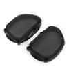 FSFY Motorcycle Mesh Grill Speaker Cover,Speaker Grill Accent Trim Cover for Harley DAVIDSON Road Glide 1998-2010 2011 2012 2013,Black view 3