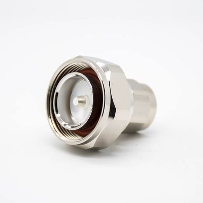 N Male Adapter to Straight DIN 7/16 Male Nickel Plating Coaxial RF Adapter