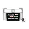2 din Car Stereo Android DVD Player Multimedia Car Radio for Toyota 4Runner 2009-2017 Support CarPlay FM WLAN DAB+ OBDII RDS DSP SWC with 9 inch Touch Screen Entertainment Radio view 1