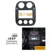 10.1 inch Car Radio Fascia Panel for Jeep Compass 2010-2015 Stereo Frame view 2