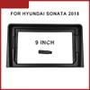 9 inch Car Radio Fascia Panel for Hyundai Sonata 2018 Stereo Frame view 4