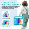 BMOUO Kids Case for 11th Generation (A16) 11 Inch 2025/10th Generation 10.9" 2022 - with Built-in Screen Protector, Shockproof Handle Stand 11th/10th Generation Case for Kids, Turquoise view 4