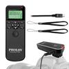 PHOLSY Timer Remote for Nikon Remote Shutter Release N10 Wireless Remote Control Compatible with Nikon Z5, Z7 II, Z6 II, D750, D780, D7500, D7200, D7000, D5600, D5500, D5300, D90, P1000, P7700, P7800 view 1