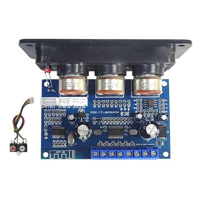 CRAKES 2.1 Channel Digital Amplifier Board+AUX Audio Cable 2x25W+50W BT5.0 Subwoofer D Amplifier Board DC12-20V