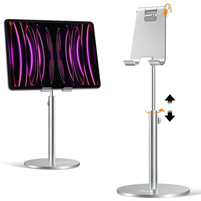AICase Upgraded iPad Stand - Adjustable Desk Stand for iPad Pro 9.7, 10.5, 11, 12.9 Air Mini 5th/6th Gen, Samsung Tablet, Tab (3.5-13")