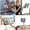 AICase Upgraded iPad Stand - Adjustable Desk Stand for iPad Pro 9.7, 10.5, 11, 12.9 Air Mini 5th/6th Gen, Samsung Tablet, Tab (3.5-13") view 2