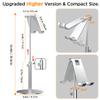AICase Upgraded iPad Stand - Adjustable Desk Stand for iPad Pro 9.7, 10.5, 11, 12.9 Air Mini 5th/6th Gen, Samsung Tablet, Tab (3.5-13") view 3