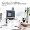Pasotim Desktop Speaker Stand Metal Audio Bracket Tabletop Holder for 'S YU4 Active Speaker & Similar Size Speaker, Black view 4