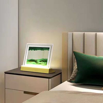 KridDr Sand Art Image Night Light with Touch Moving Sand Images for Desk Office Home Sensory Toys Calm Relaxing
