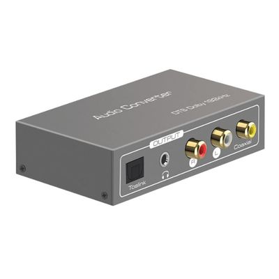 192KHz Multi Function Audio Converter,for ARC Toslink Optical SPDIF Coaxial to 3.5 mm AUX Coaxial Audio Adapter