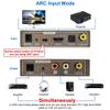 192KHz Multi Function Audio Converter,for ARC Toslink Optical SPDIF Coaxial to 3.5 mm AUX Coaxial Audio Adapter view 4