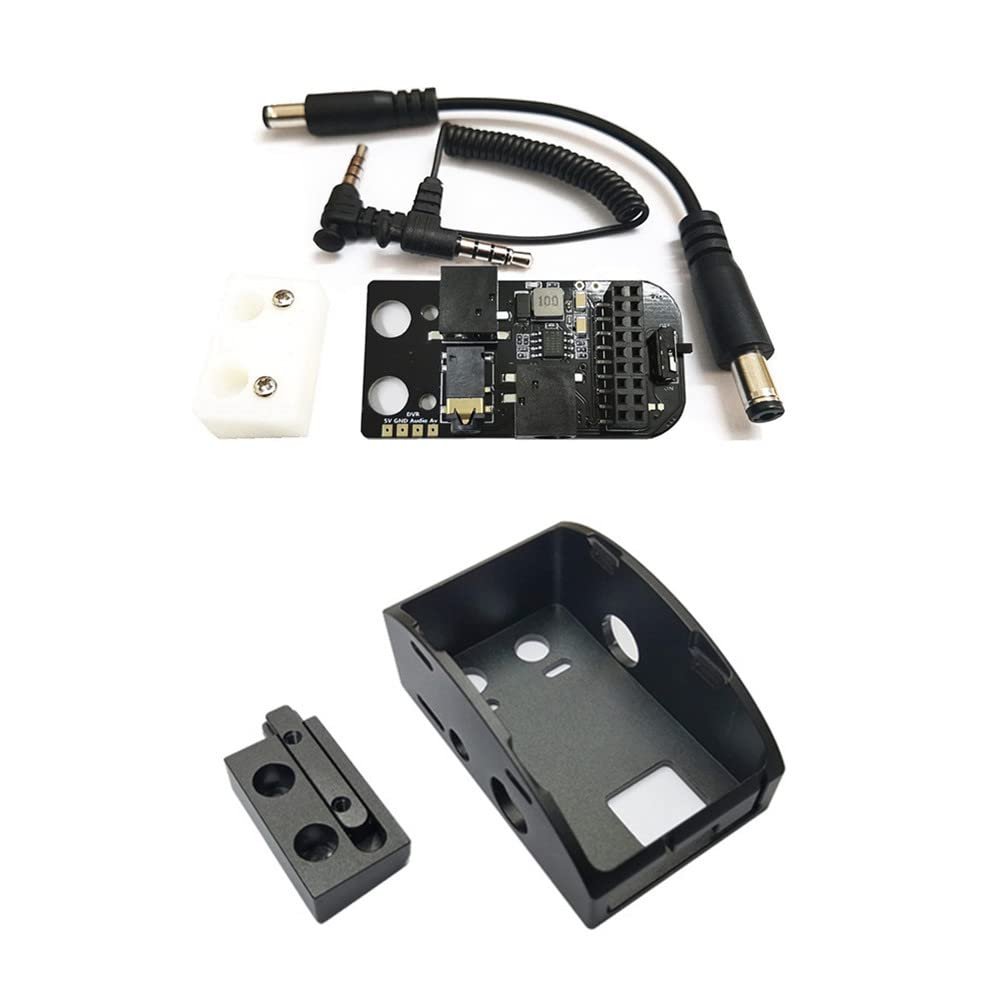 TECKEEN Adapter 5.8G RX Port 3.0 Simulation Easy Use Accessories 5V 3A Analog Receiver Module Small Board for DJI FPV Goggles V2