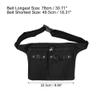 VOCOSTE Hairdresser Scissor Bag, Barber Canvas Waist Pouch, Black view 4