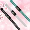 3-Pack Slim Silicone Bands Compatible with Fitbit Inspire 3/Inspire 2/Inspire HR/Inspire, Lace Silicone Narrow Thin Rose Hollowed-out Sports Replacement Strap Wristband, 305 view 4