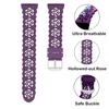 3-Pack Slim Silicone Bands Compatible with Fitbit Inspire 3/Inspire 2/Inspire HR/Inspire, Lace Silicone Narrow Thin Rose Hollowed-out Sports Replacement Strap Wristband, 306 view 3