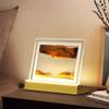 KridDr Sand Art Image Night Light with Touch Moving Sand Images for Desk Office Home Sensory Toys Calm Relaxing view 1