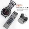 Compatible With Garmin Watch Band, Super Rugged Nylon Sports Strap With Woven Loop Design For Fenix/Forerunner/Approach/MARQ/Quatix/D2 Series, Tough Replacement Band For Men Women view 4