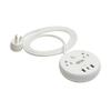 Tripp Lite Safe-IT 57W Surge Protector, 2 Outlets & 2 USB + 1 USB-C Port for Fast Charging, 300 Joules, 8 Foot 5-15P Cord, Manufacturer's Warranty & $25,000 Insurance (TLP28PD57WCAM) view 1