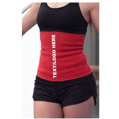 SG TRAINING FIT #1 Custom Text/Logo Sport Pro Wool Cotton Warming Belt Relieves Back Pain Supports Lumbar and Muscles Optimal Compression for Men and Women. (XX-Small, Red)