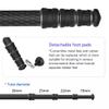 OBO N284D 63 Carbon Fiber Camera Tripod & Monopod Professional Lever Lock Center Column Tripod with 360Swivel Ball Head H36 for Camera, Max Load 17KG/37.4lbs (N284D+H36 (Black)) view 3