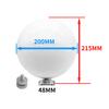 3PCS 3D Scanner Target Spheres with Magnetic Base Tripod Mount Carrying Case 200MM Diameter view 2