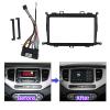 9 inch Car Radio Fascia Panel for KIA CARENS 2014-2017 Stereo Frame Harness view 2