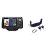 Humminbird Helix 5 Chirp GPS G3 Fish Finder and Gimbal Mount Kit view 1