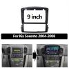 9 inch Car Radio Stereo Frame Fascia Panel Trim for Kia Sorento 2004-2008 view 3
