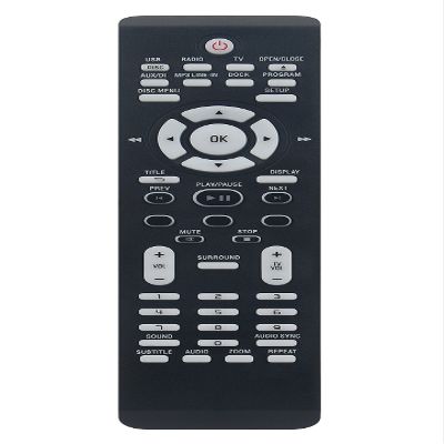 996510001263 Replace Remote Control fit for Philips DVD Home Theater HTS3151D HTS3151 HTS3151D/37 HTS3544 HTS3555 HTS3555/37B HTS3555/37 HTS3544/37B HTS3544/37