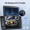 [2G+64G] Android 13 Double Din Vertical Car Stereo with Wireless/Wired Carplay & Android Auto, 9.7 inch Touch Screen Head Unit Radio, Hi-Fi/Bluetooth/SWC/GPS Navigation+ AHD Backup Camera view 4