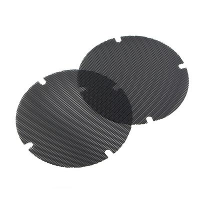 FSFY Motorcycle Iron Mesh Speaker Grills,Rear Speaker Grille Cover for Harley Touring FLHTCU,FLHTKL,FLTRU,FLHTCUTG with speakers 14-later,Black