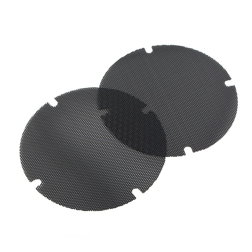 FSFY Motorcycle Iron Mesh Speaker Grills,Rear Speaker Grille Cover for Harley Touring FLHTCU,FLHTKL,FLTRU,FLHTCUTG with speakers 14-later,Black