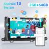 [2G+64G] Car Radio for Toyota Sienna 2011 2012 2013 2014, Android 13 Touch Screen Car Stereo, Carplay/Android Auto/1080P/Hi-Fi Audio/Bluetooth + AHD Backup Camera + MIC view 3