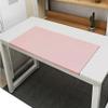 Waterproof Leather Desk Pad with Edge Protector, Premium Extended Desk Mouse Mat for Home Office Accessories, Large Office Desk Pad Protector Desk Writing Pad,90x40cm,Pink view 1