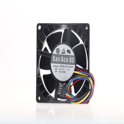 9G0812G1D011 DC12V 1.1A 8038 8cm 4-Wire Cooling Fan