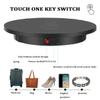 Motorized Rotating Turntable for Photography, 360 Degree Rotating Platform Display Stand for 3D Models, Jewelry and Collectibles, Remote Control Speed,White-42cm view 4