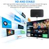 2025 Upgraded Digital HD TV Antenna Indoor for Smart TV,980+ Miles Long Range Amplifier Antennas TV Signal Booster for Local Channels,Support 4K 1080p ATSC/ISDB-T/DVB-T/DVB-T2 All Smart/Old TVs (F-02) view 3