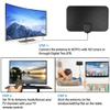 2025 Upgraded Digital HD TV Antenna Indoor for Smart TV,980+ Miles Long Range Amplifier Antennas TV Signal Booster for Local Channels,Support 4K 1080p ATSC/ISDB-T/DVB-T/DVB-T2 All Smart/Old TVs (F-02) view 4