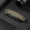 CIVIVI Sokoke Folding Knife, Ray Laconico Pocket Knife for EDC, 3.35" 14C28N Steel Blade Burlap Micarta Handle Thumb Stud Opener Front Flipper Utility Knife C22007-2 view 2