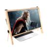 KITCISSL 21 Inch Computer Screen Enlarger Amplifier for Laptop, Laptop Screen Magnifier 3D Ultra-Clear Expansion Bracket Projector Screen Stand, Desktop Screen Magnifying Glass (Color : Brown) view 1