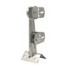 Stainless Steel CCTV Surveillance Security Dual Camera Mounting Bracket 90 Right Angel Wall Corner Mount Bracket Pole Mount Holder for Two Cameras Installation view 3