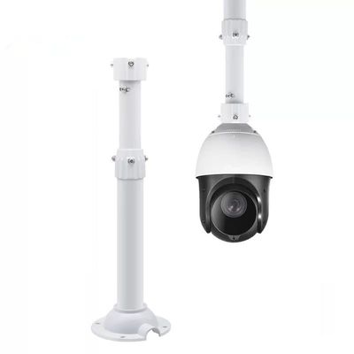 CCTV Security Camera Mount Bracket, Aluminum Alloy Lengthen Thickened Telescopic Adjustable 23.6-47.2inch Universal Camera Ceiling Mounting Bracket for High Speed Dome PTZ Camera